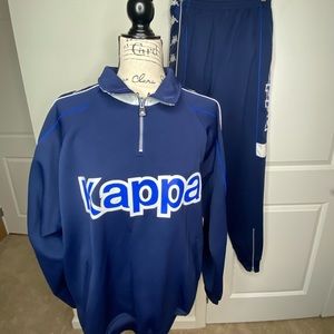 Vintage Kappa big logo track suit